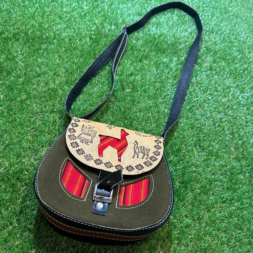 Paulo Cuervo Handcrafted Peruvian Style Satchel HandBag